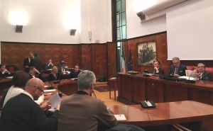 Roma, Parlamentino del Mise con i tre commissari Mercatone Uno in attesa della riunione