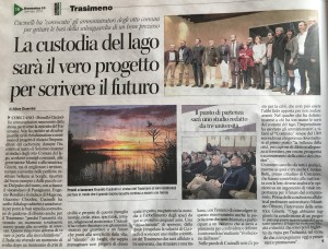 Trasimeno, Cucinelli incontra sindaci. Alice Guerrini