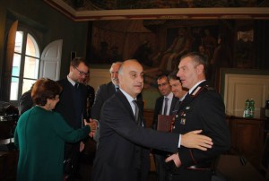 Protocollo antimafia Magione, il prefetto De Miro ed il sottosegretario Bocci a Magione2